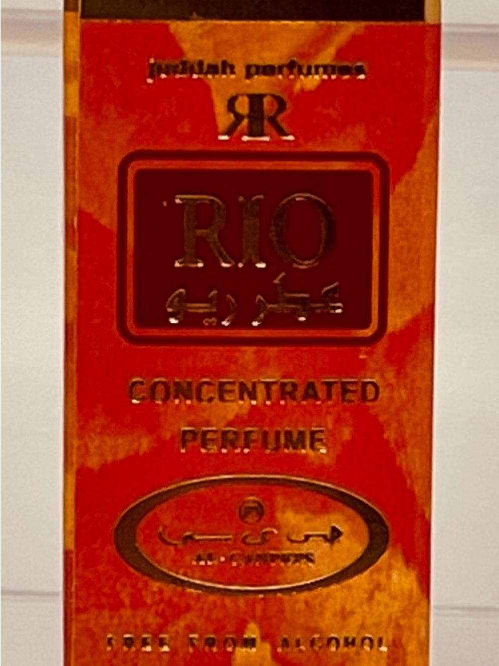 RIO Concentrated Perfume - Orange & Gold Packaging